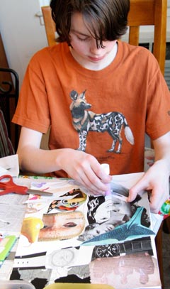 Christopher at work