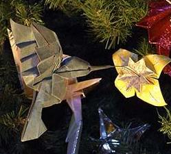 Origami on the tree
